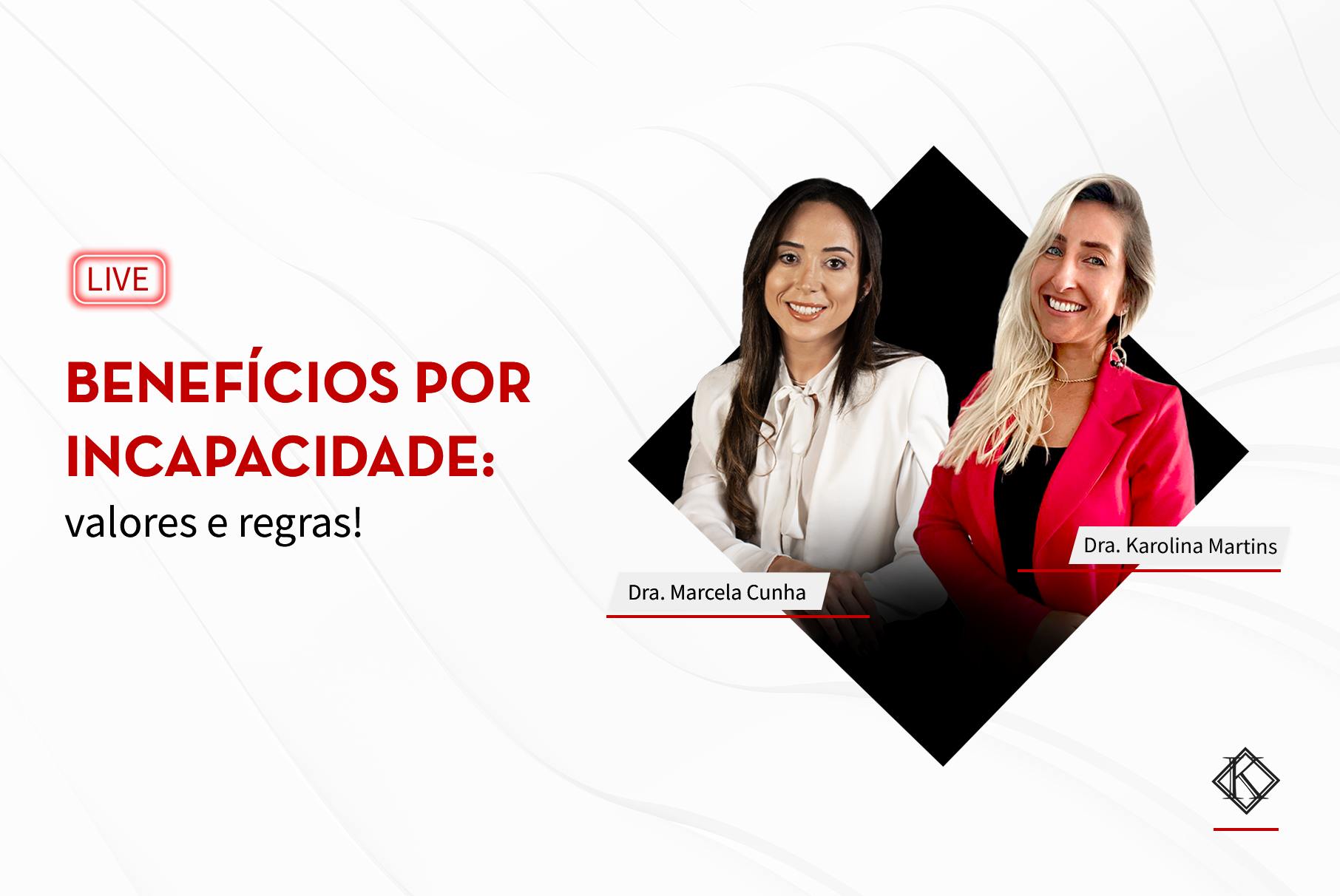 A imagem mostra a Dra. Marcela Cunha e a Dra. Karolina Martins. A imagem ilustra o texto 
